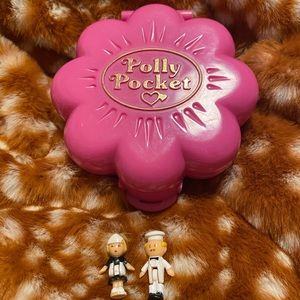 Vintage Polly Pocket Mr Fry's Restaurant 1990 - Complete